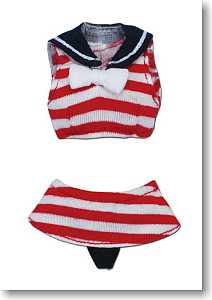 Sailor Bikini Set (Red), Azone, Accessories, 1/6, 4571117001045