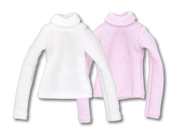 Long Sleeve Turtle Knit (White), Azone, Accessories, 1/6, 4571116990586