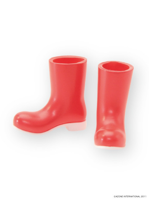 Rainboots (Soft Vinyl Boots) (Red), Azone, Accessories, 1/6, 4580116033445