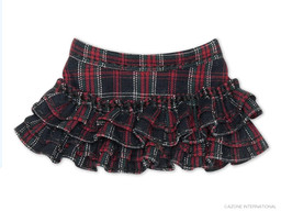 High Mini Tiered Skirt (Navy Check), Azone, Accessories, 1/6, 4580116032554