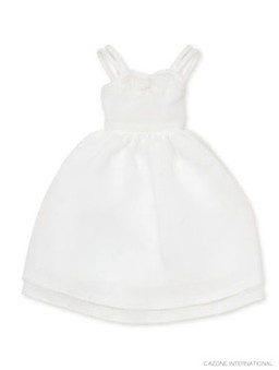 Chiffon Ribbon One-Piece Dress (White), Azone, Accessories, 1/6, 4580116032233