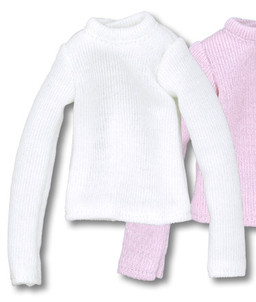 Long Sleeve Knit (White), Azone, Accessories, 1/6, 4571116990562