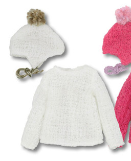 Knit Sweater Set (White), Azone, Accessories, 1/6, 4571116990548