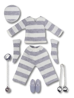 Prisoner Set (White & Gray), Azone, Accessories, 1/6, 4571116990050