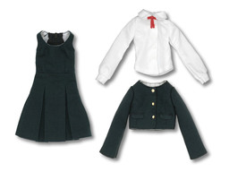 Portoldam Junior High School Uniform Set (Dark Blue), Azone, Accessories, 1/6