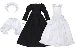 Classical Maid Dress Set (Classic Black), Azone, Accessories, 1/6, 4571117004206