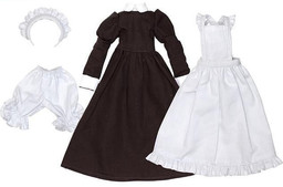 Classical Maid Dress Set (Antique Brown), Azone, Accessories, 1/6, 4571117004213