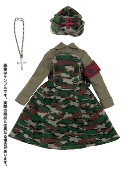 Cute Military Nurse Set (Beige Camouflage), Azone, Accessories, 1/6, 4571117006804