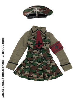 Cute Military Set (Beige Camouflage), Azone, Accessories, 1/6, 4571117006767