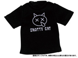 Snotty Cat T-Shirt (Black), Azone, Accessories, 1/6, 4571117007184