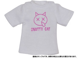 Snotty Cat T-Shirt (White), Azone, Accessories, 1/6, 4571117007207