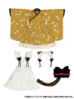 Nekomimi Japanese Style Maid Set (Brown), Azone, Accessories, 1/6, 4580116030574