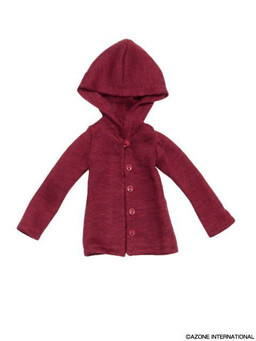 Fluffy Hood Long Cardigan (Red), Azone, Accessories, 1/6, 4580116031496