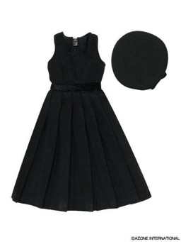 Classical One-piece Set (with Beret) (Black), Azone, Accessories, 1/6, 4580116031502