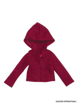 Fluffy Hood Cardigan (Red), Azone, Accessories, 1/6, 4580116031595