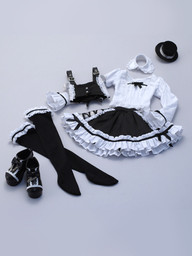 Moe's Goth Dress Set, Volks, Accessories, 1/3