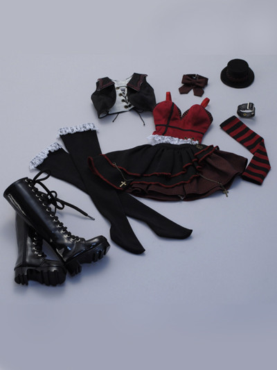 Natsuki's Punk Dress Set, Volks, Accessories, 1/3, 4518992408057