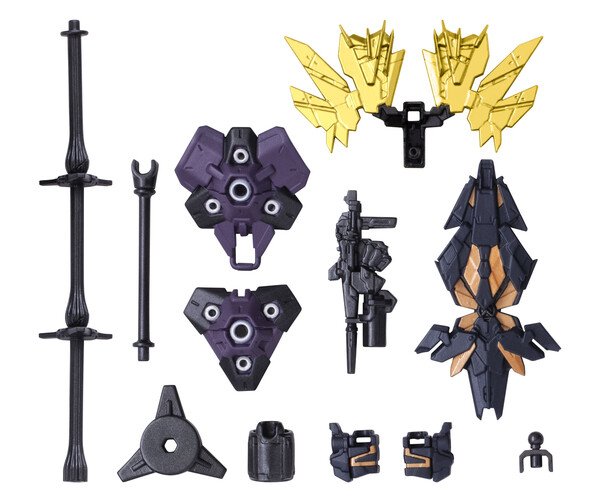 EX Parts For Banshee & Rozen Zulu, Kidou Senshi Gundam UC, Bandai, Trading, 4549660820857