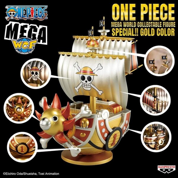 Thousand Sunny (Special Gold Color), One Piece, Bandai Spirits, Trading