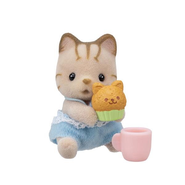 Baby Shimaneko And Cat Muffin, Sylvanian Families, Epoch, Trading
