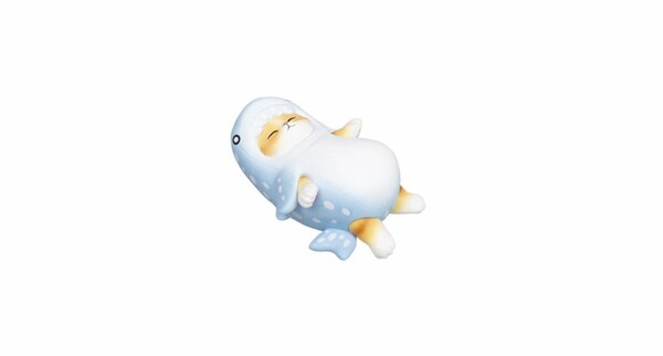 Mascot Figure, Same Nyan Mascot Figure [4589795374726] (Whale Shark), Mofusand, Qualia, Trading, 4589795374726