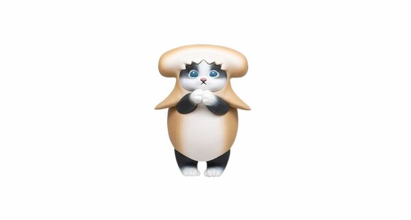 Mascot Figure, \SHARK × CAT = Kawaii/ Same Nyan Mascot Figure [4589795374726] (Hammerhead Shark), Mofusand, Qualia, Trading, 4589795374726