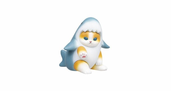 Mascot Figure, Same Nyan Mascot Figure [4589795374726] (Shark), Mofusand, Qualia, Trading, 4589795374726
