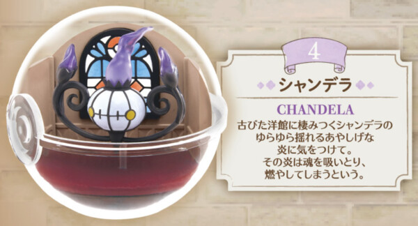 Chandela, Pocket Monsters, Re-Ment, Trading