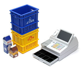 POS Register & Inryou Container, Re-Ment, Trading, 4521121501383