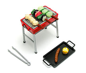 Barbeque Set, Re-Ment, Trading, 4521121501444