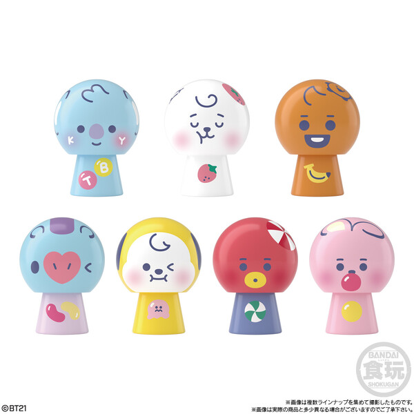 TATA (Jelly Candy), BT21, Bandai, Trading