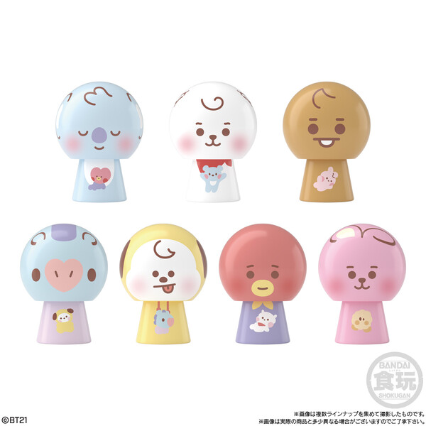 COOKY, SHOOKY (My Little Buddy), BT21, Bandai, Trading