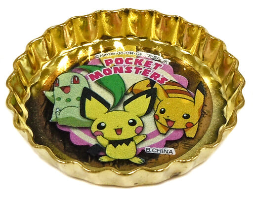 Chicorita, Pichu, Pikachu (Kin), Pocket Monsters, Bandai, Trading