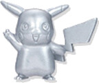 Pikachu (Silver), Gekijouban Pocket Monsters Diamond & Pearl Giratina To Sora No Hanataba Shaymin, Bandai, Trading