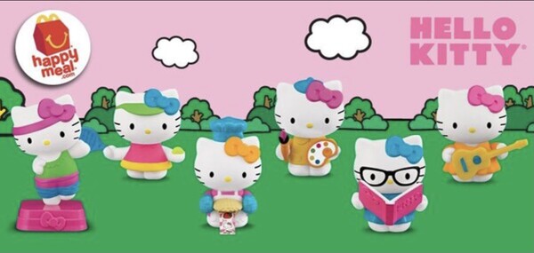 Hello Kitty (Loves Dancing), Hello Kitty, McDonald's, Trading