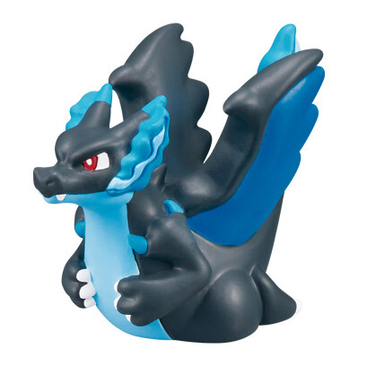 Lizardon (Mega Lizardon X), Pocket Monsters, Bandai, Trading