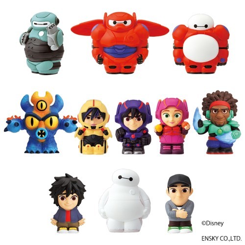 Baymax (Powered Suit, Red, Without Wings), Big Hero 6, Ensky, Trading