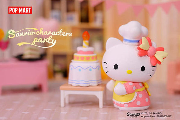 Hello Kitty (Cake Chef), Sanrio Characters, Pop Mart, Pop Mart, Trading