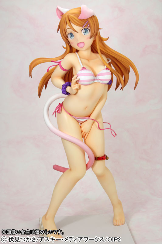 Kousaka Kirino (Nekomimi Swimsuit, Soft Bust Edition), Ore No Imouto Ga Konna Ni Kawaii Wake Ga Nai., Griffon Enterprises, Pre-Painted, 1/2.5, 4582221157863
