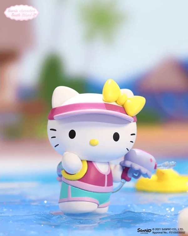 Hello Kitty (Water Fighting), Sanrio Characters, Pop Mart, Pop Mart, Trading