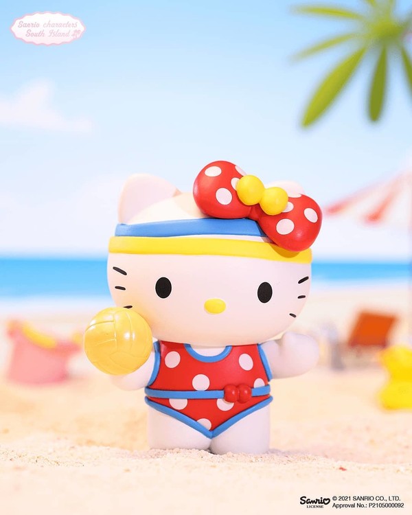 Hello Kitty (Beach Volleyball), Sanrio Characters, Pop Mart, Pop Mart, Trading