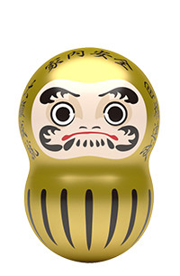 Daruma (Kin), Bandai, Trading, 4549660464587