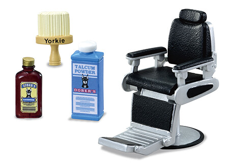Barber Chair, Re-Ment, Trading, 4521121506593