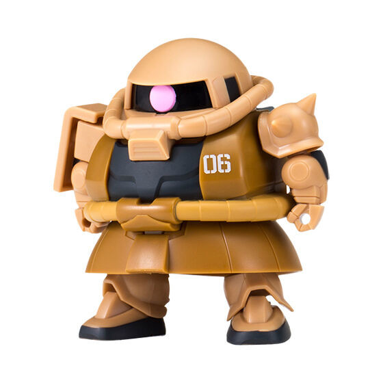 MS-06 Zaku II (Desert Color), Kidou Senshi Gundam, Bandai, Trading