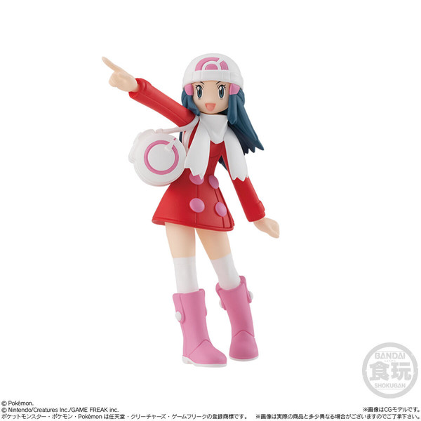 Hikari (Pt), Pocket Monsters, Bandai, Trading, 1/20