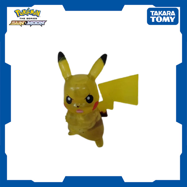 Pikachu (Clear), Pocket Monsters Sun & Moon, Takara Tomy, Trading