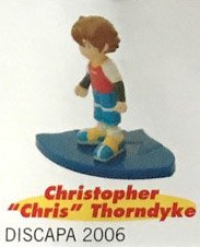 Christopher Thorndyke, Sonic X, Discapa, Trading