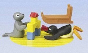 Pingu, Robby (Robby and Playroom), Pingu, Bandai, Trading