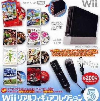 Wii Remocon & Nunchuk (Kuro), Kyodo, Trading