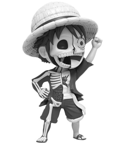 Monkey D. Luffy (Monochrome), One Piece, Mighty Jaxx, Trading